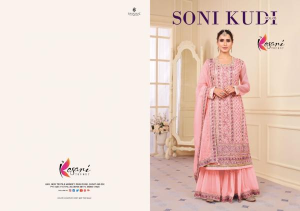 Kesari Soni Kudi Vol 5 Georgette Designer Exclusive Salwar suit